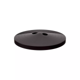 Polyesterknopf schwarz 2-Loch 20 mm