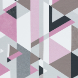 SWAFING • French Terry Street Style Lycklig Design Rosa/Grau/Braun