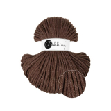 Bobbiny Premium 5 mm Flechtkordeln in Shiny Chocolate Brown Bobbiny Premium 5 mm Flechtkordeln in Shiny Chocolate Brown
