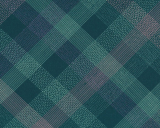 Ella Sweatshirtstoff - Karomuster Petrol