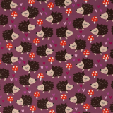 Softshell mit Fleece-Innenseite Finn Igel Rosa