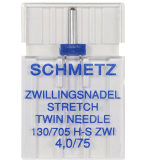 Schmetz • Zwillings-Stretch-Nadel 130/705 75/4.0