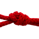 Bademantelkordel 8mm rot