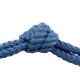 Parkakordel gedreht 4mm jeansblau