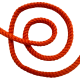 Parkakordel gedreht 4mm orange