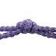 Kordel 3mm lila glitzernd