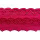 Festonspitze 25mm pink