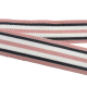 Band 25 mm gestreift beige, braun, weiß