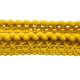 Pomponborte 12mm gelb