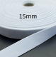 Gummiband 15mm weiß