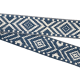 Gewebtes Gurtband 30mm abstrakt blau-weiß (fb.72)