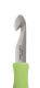 10,00mm Wollhäkelnadel Pony easy Grip, 15cm mit grünen Griff