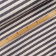 HDS Stoffe • Baumwolljersey Streifen Grau