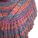 Stricktuch - halbrundes Tuch aus der Azteca Tweed