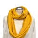 Loopschal senfgelb - italienischer Strickstoff