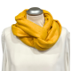 Loopschal senfgelb - italienischer Strickstoff
