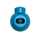Kordelstopper 1-loch KST 18mm rund blau