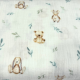 S&W Stoffe • Musselin Double Gauze Digital Druck Bär, Hase, Kuh
