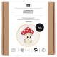 Stickpackung Gezählter Kreuzstich, Shroom kleiner Pilz