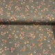 Baumwolljersey in grau mit Streublumen