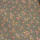 Baumwolljersey in grau mit Streublumen