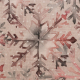 Niklas - Dekostoff - Schneeflocke - altrosa/Beere
