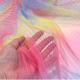 Tüll - Rainbow Plissee