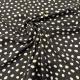 Yvonne Viskose - Punkte, Schwarz