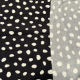 Yvonne Viskose - Punkte, Schwarz