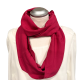 Viskose Loopschal fuchsia uni – leichter Sommerschal für Damen