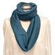 Loopschal aus Strickstoff in Frozen Mint - Strickloop für Damen