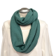 Loopschal mint - italienischer Strickstoff - Loop für Damen