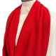 Loopschal rot - italienischer Strickstoff - Loop für Damen