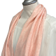Loopschal aus Feinstrick mit Lochmuster in rosa