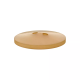 Polyesterknopf beige 2-Loch 20 mm