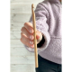 8 mm Häkelnadel aus Buchenholz, 17cm lang - Bobbiny