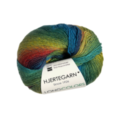 Hjertegarn - Sockenwolle Longcolors (Fb.19)