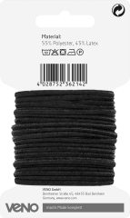 Veno Elastic Kordel SB 3,0mm schwarz