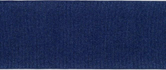 Velours-Elastic 40mm blau