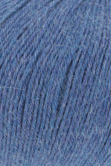 Alpaca Soxx 4 Ply blau melange (Fb.020)