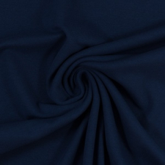 40cm Reststück - Heike Bündchen Uni dunkelblau (fb.598)
