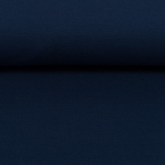 40cm Reststück - Heike Bündchen Uni dunkelblau (fb.598)