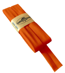Jersey-Schrägband gefalzt 40/20mm rotorange (fb.935)