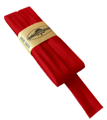 Jersey-Schrägband gefalzt 40/20mm rot (fb.620)
