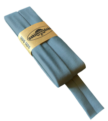 Jersey-Schrägband gefalzt 40/20mm jeansblau (fb.003)