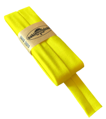 Jersey-Schrägband gefalzt 40/20mm neongelb (fb.954)