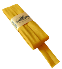 Jersey-Schrägband gefalzt 40/20mm gelb (fb.711)