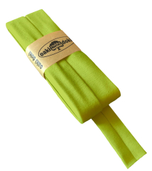 Jersey-Schrägband gefalzt 40/20mm hellgrün (fb.448)