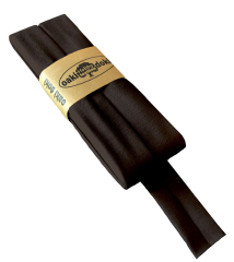 Jersey-Schrägband gefalzt 40/20mm schokolade (fb.501)