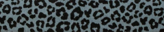 Jersey-Schrägband Leopard gefalzt 40/20mm schwarz-graublau (fb.3005)